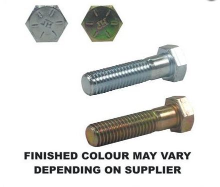 BOLT 1-1/4 X 5-1/2 UNC GRADE 8 ZINC
